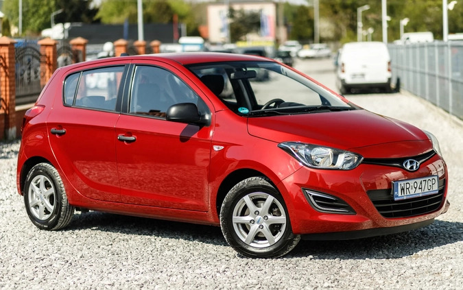Hyundai i20 cena 25900 przebieg: 141000, rok produkcji 2013 z Radom małe 742